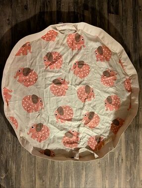 Pink Elephant Play Mat